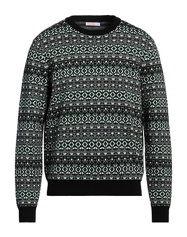 SUN 68 Jumper Grey 50% Merino Wool, 50% Cotton