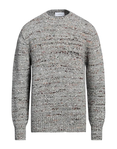LARDINI Pullover Grigio 65% Lana, 20% Lana di alpaca, 15% Seta