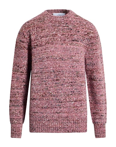 LARDINI Pullover Antikrosa 65% Wolle, 20% Alpakawolle, 15% Seide