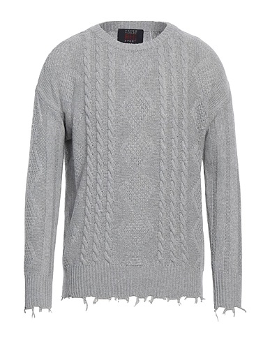 PETER HADLEY SPORT Pullover Grigio 48% Lana, 30% Viscosa, 12% Nylon, 10% Cachemire