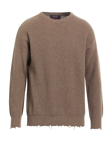 PETER HADLEY SPORT Pullover Marrone 48% Lana, 30% Viscosa, 12% Nylon, 10% Cachemire