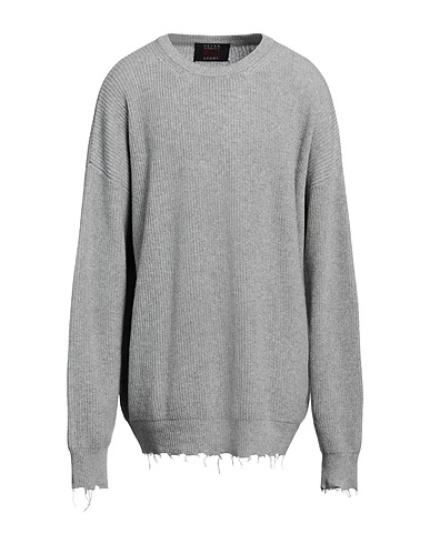 PETER HADLEY SPORT Jumper Grey 48% Wool, 30% Viscose, 12% Nylon, 10% Cashmere