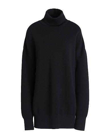KHAITE Polo neck Black 100% Wool