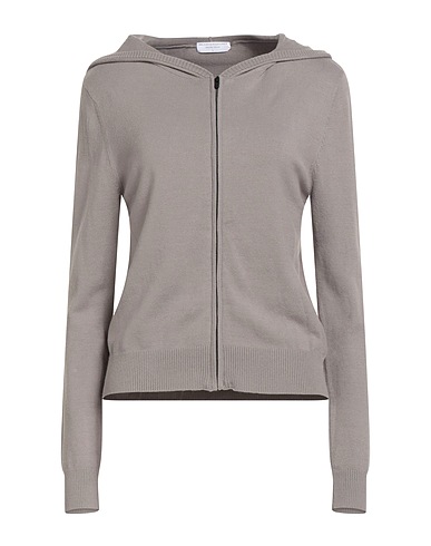 MAJESTIC FILATURES Strickjacke Grau 80% Organische Baumwolle, 20% Elastan