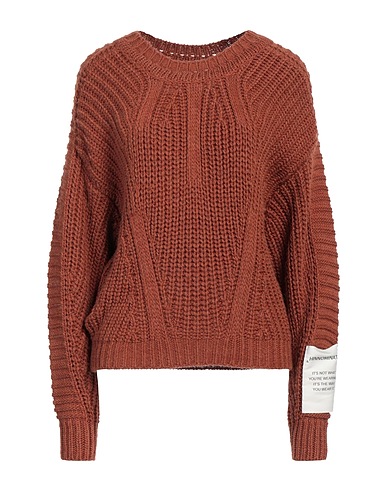 HINNOMINATE Sweater Brown 74% Acrylic, 26% Polyester