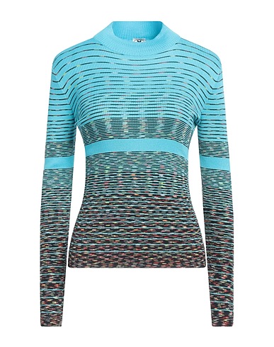 M MISSONI Jumper Azure 65% Wool, 31% Viscose, 4% Polyamide