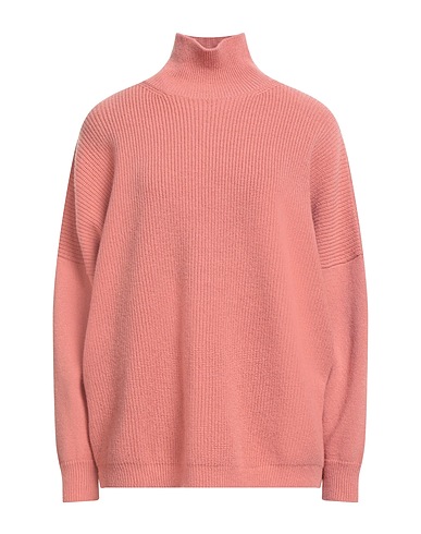 SOLOTRE Polo neck Antique rose 100% Wool