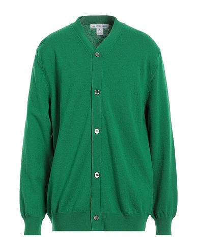COMME des GARÇONS SHIRT Cardigan Green 100% Wool