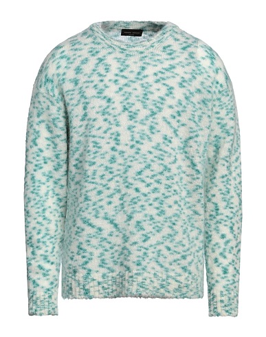 ROBERTO COLLINA Jumper Emerald green 71% Mohair wool, 17% Nylon, 10% Wool, 2% Elastane