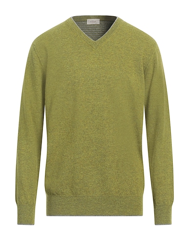 ALTEA Sweater VERDE MILITARE 100% Virgin Wool