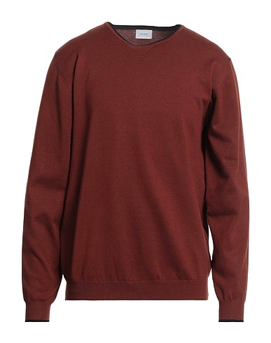 SEINSE Jumper Brown 80% Viscose, 20% Nylon