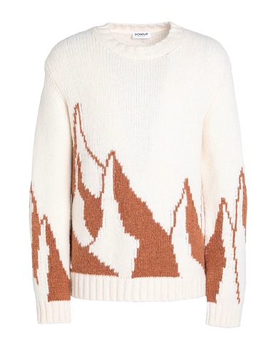 DONDUP Jumper Ivory 68% Alpaca wool, 22% Polyamide, 10% Wool