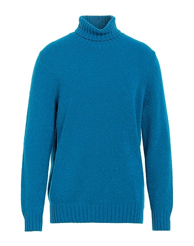 GRAN SASSO Turtleneck Azure 70% Virgin Wool, 30% Polyamide