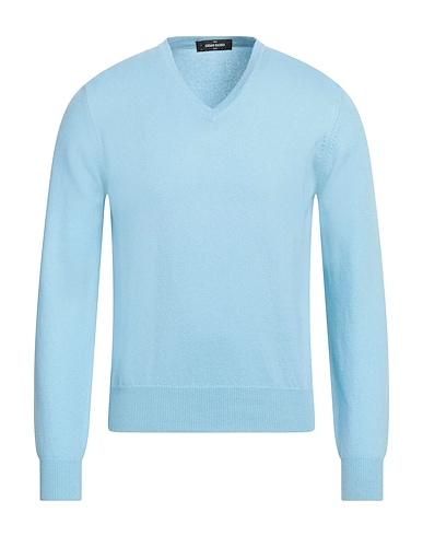 GRAN SASSO Cashmere jumper Sky blue 100% Cashmere