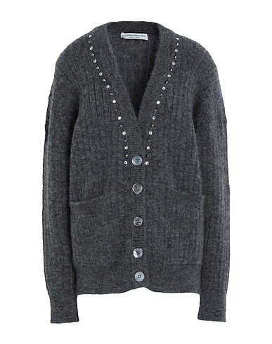 ALESSANDRA RICH Cardigan Lead 50% Virgin Wool, 30% Wool, 20% Polyamide