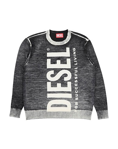 DIESEL Jumper Charcoal 100% Wool