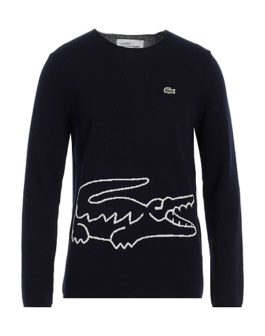 LACOSTE x COMME des GARÇONS SHIRT Sweater Midnight blue 100% Wool