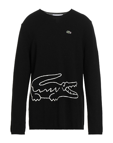 LACOSTE x COMME des GARÇONS SHIRT プルオーバー ブラック ウール 100%
