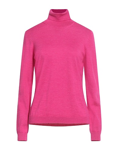 GRAN SASSO Turtleneck Fuchsia 100% Virgin Wool