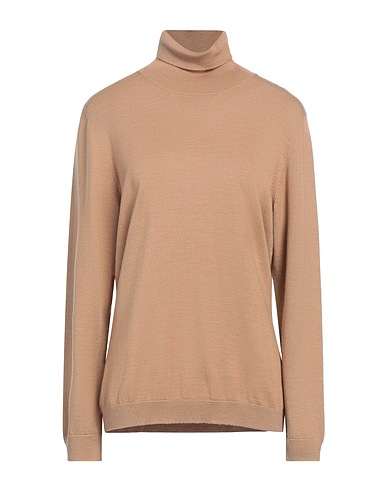 GRAN SASSO Turtleneck Sand 100% Virgin Wool