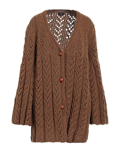 ETRO Strickjacke Braun 100% Schurwolle