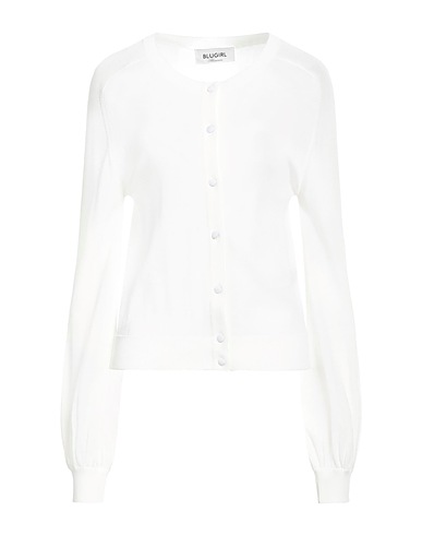 BLUGIRL Cardigan White 65% Viscose, 35% Polyamide
