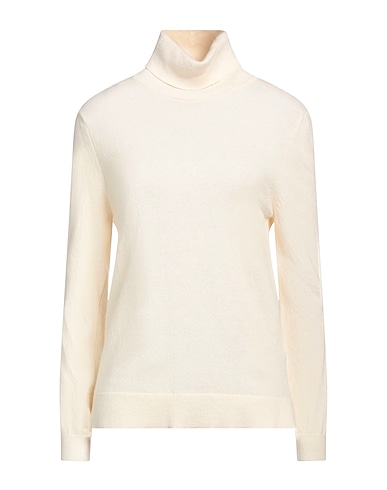 BARBOUR Turtleneck Ivory 55% Wool, 45% Cotton