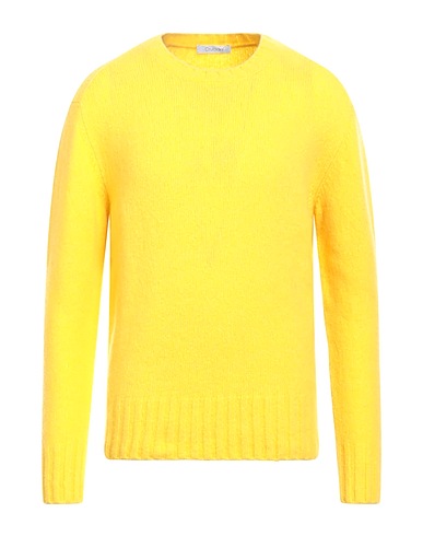 CRUCIANI Pullover Giallo 72% Lana, 20% Poliammide, 6% Cachemire, 2% Elastan