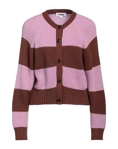 YMC YOU MUST CREATE Cardigan Brown 50% Acrylic, 30% Polyamide, 10% Mohair wool, 10% Wool