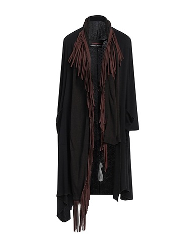 COLLECTION PRIVĒE? Cardigan Dark brown 80% Wool, 20% Nylon, Viscose, Polyamide, Cashmere