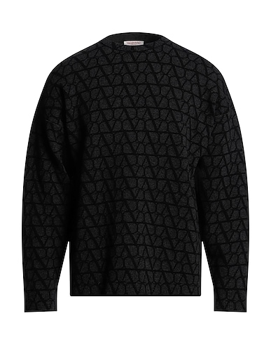 VALENTINO GARAVANI Sweater Charcoal 100% Virgin Wool