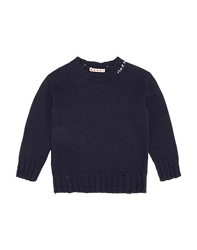 MARNI Sweater Midnight blue 40% Viscose, 30% Polyamide, 25% Wool, 5% Cashmere
