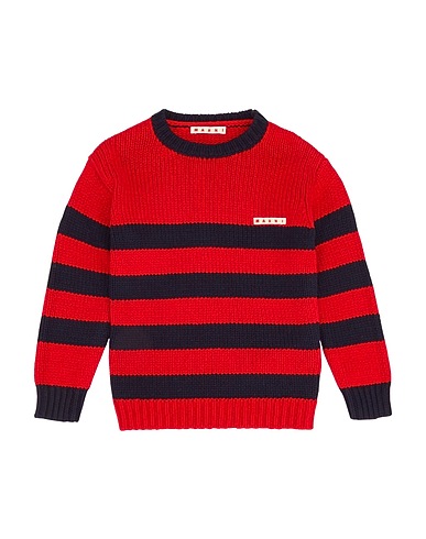 MARNI Sweater Red 33% Viscose, 23% Polyamide, 20% Cotton, 20% Wool, 4% Cashmere