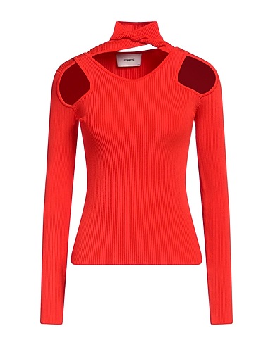 COPERNI Rollkragenpullover Rot 87% Viskose, 13% Elastan
