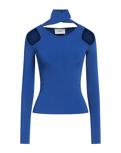 COPERNI Polo neck Blue 87% Viscose, 13% Elastane
