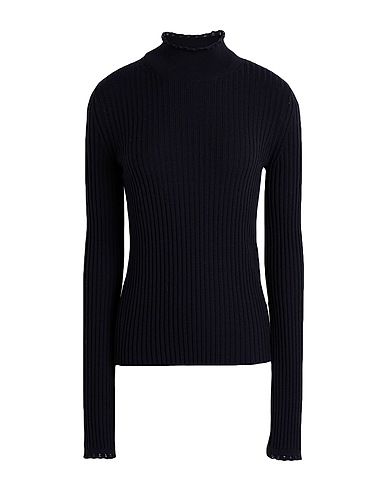 CHLOÉ Polo neck Midnight blue 100% Wool