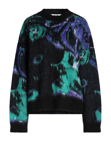 MSGM Pullover Schwarz 38% Acryl, 32% Polyamid, 30% Mohairwolle
