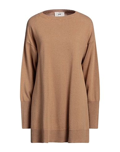 SOLOTRE Sweater Camel 100% Wool