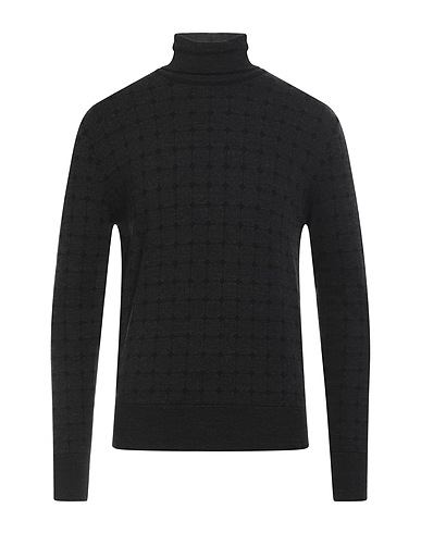 HōSIO Polo neck Charcoal 70% Wool, 20% Viscose, 10% Polyamide