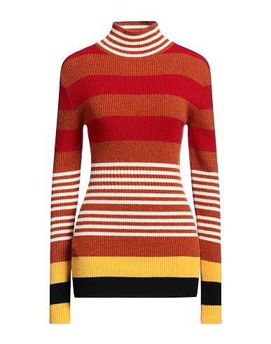 MARNI Polo neck Rust 100% Virgin Wool