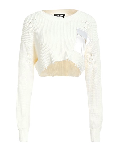 SER.O.YA Jumper White 100% Cotton