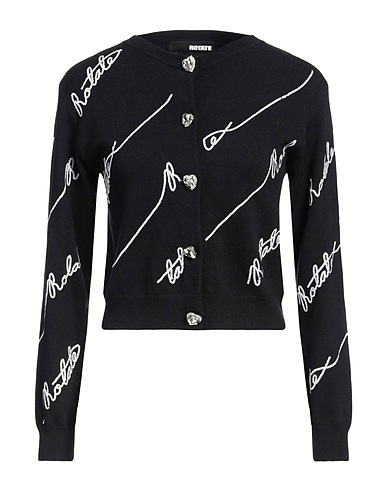 ROTATE BIRGER CHRISTENSEN Cardigans 65% Organic cotton, 19% Polyamide, 16% Wool, Polyester