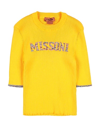MISSONI KIDS プルオーバー マンダリンオレンジ コットン 100% / レーヨン / ポリエステル