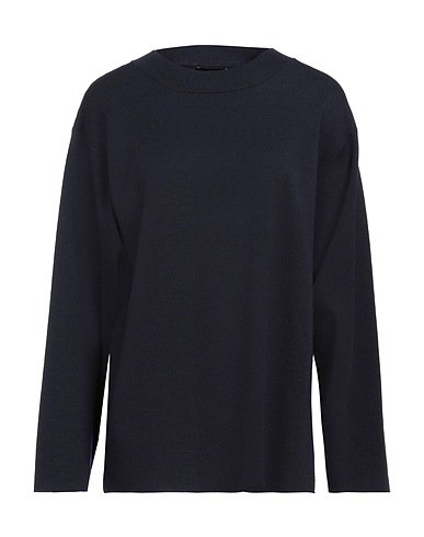 ROBERTO COLLINA Jumper Navy blue 100% Merino Wool