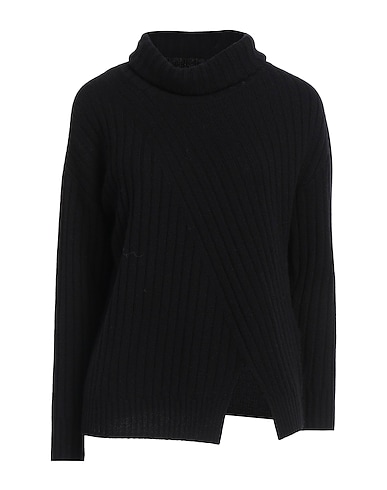 MAX MARA STUDIO Turtleneck Black 80% Wool, 20% Cashmere