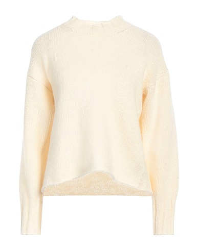 ALPHA STUDIO Pullover Elfenbein 100% Wolle