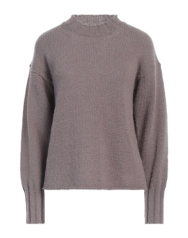 ALPHA STUDIO Jumper Taupe 100% Wool