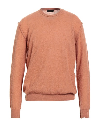 ROBERTO COLLINA Sweater Camel 50% Mohair wool, 36% Nylon, 14% Merino Wool