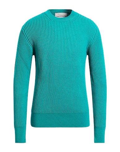AMARANTO Sweater Emerald green 100% Wool
