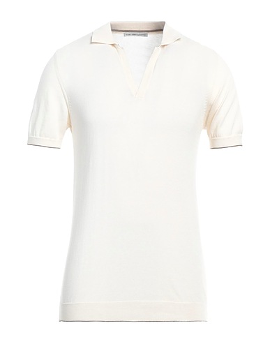 GREY DANIELE ALESSANDRINI Pullover Weiß 100% Baumwolle